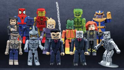 MARVEL MINIMATES SERIES 6 & 7 FIGURE 2-PACKS