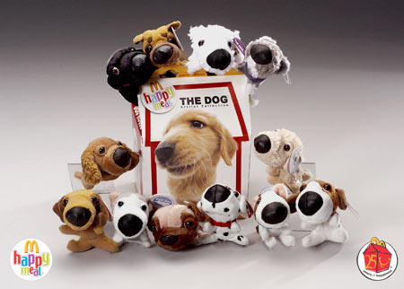 dog happy meal toys