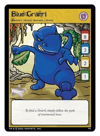 neopets trading card