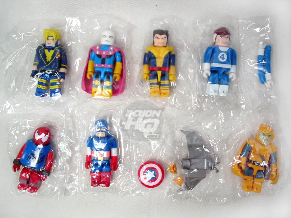 Series 4 Marvel Kubricks