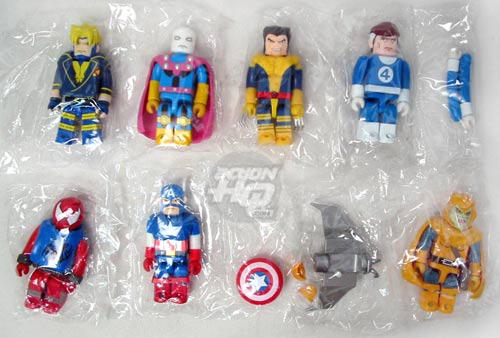 Series 4 Marvel Kubricks