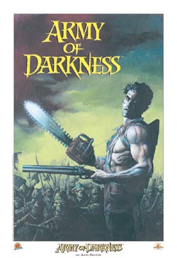 army of darkness lithograph