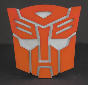 TRANSFORMERS: AUTOBOT SYMBOL WALL PLAQUE