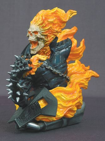MARVEL UNIVERSE: GHOST RIDER BUST