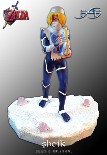 Legend of Zelda Sheik Statue