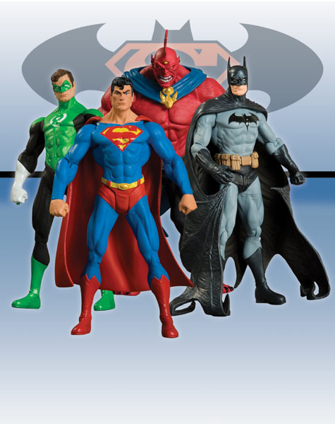 SUPERMAN/BATMAN SERIES 6 ACTION FIGURES