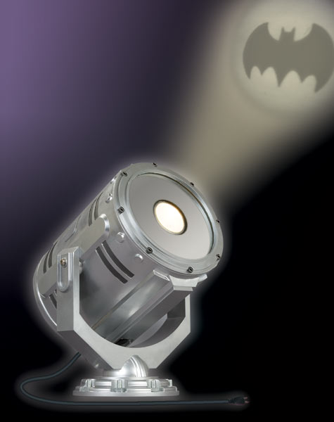 JLA TROPHY ROOM: BAT-SIGNAL PROP REPLICA