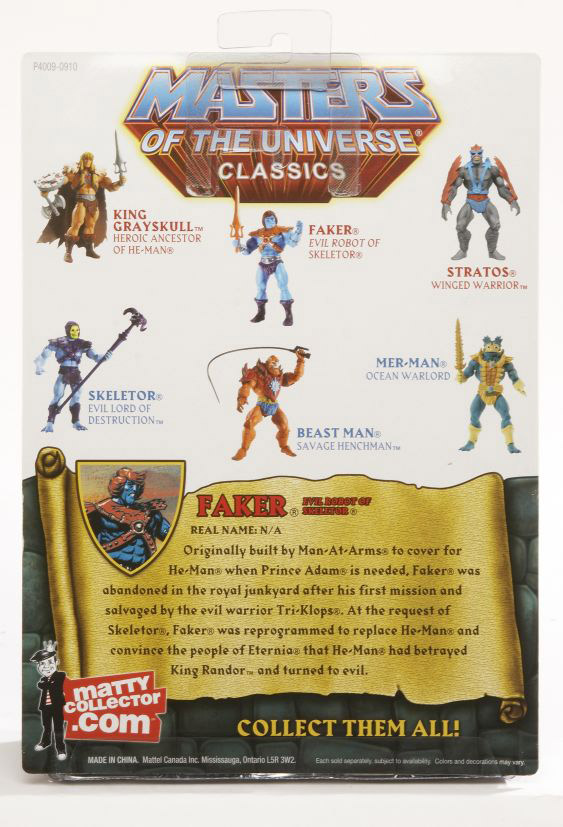Masters of the Universe Classics action figures