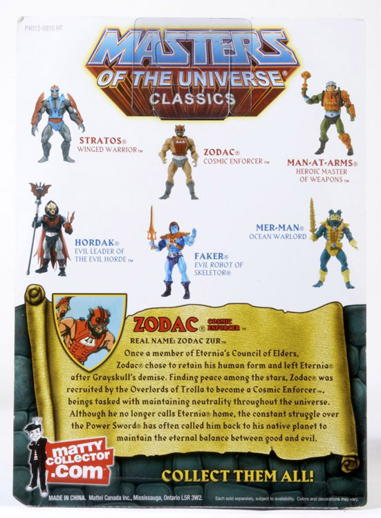 Masters of the Universe Classics action figures