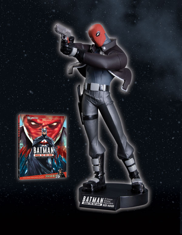 BATMAN: UNDER THE RED HOOD DVD RED HOOD MAQUETTE