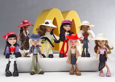 bratz pack toys at mcdonalds