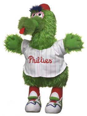 phillies plush doll