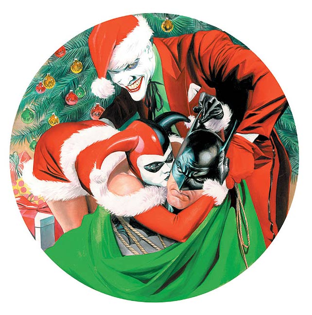 DC Direct Batman Christmas 2005 Plate