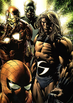 signed marvel comics cover