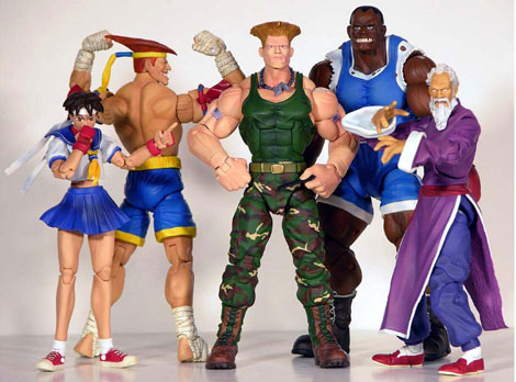 street fighter action figures, series 3