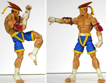 street fighter action figures, series 3