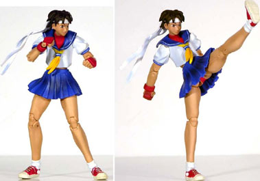 street fighter action figures, series 3