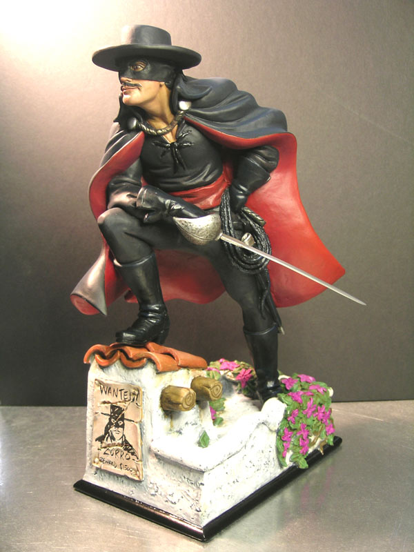 Zorro Statue