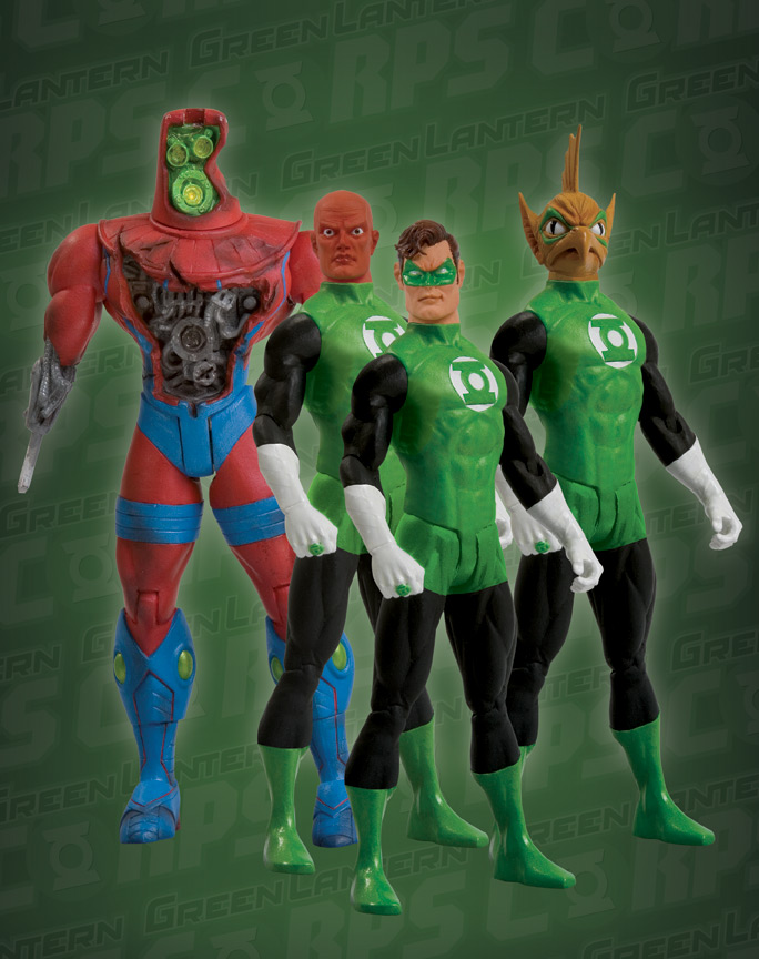 green lantern action figure