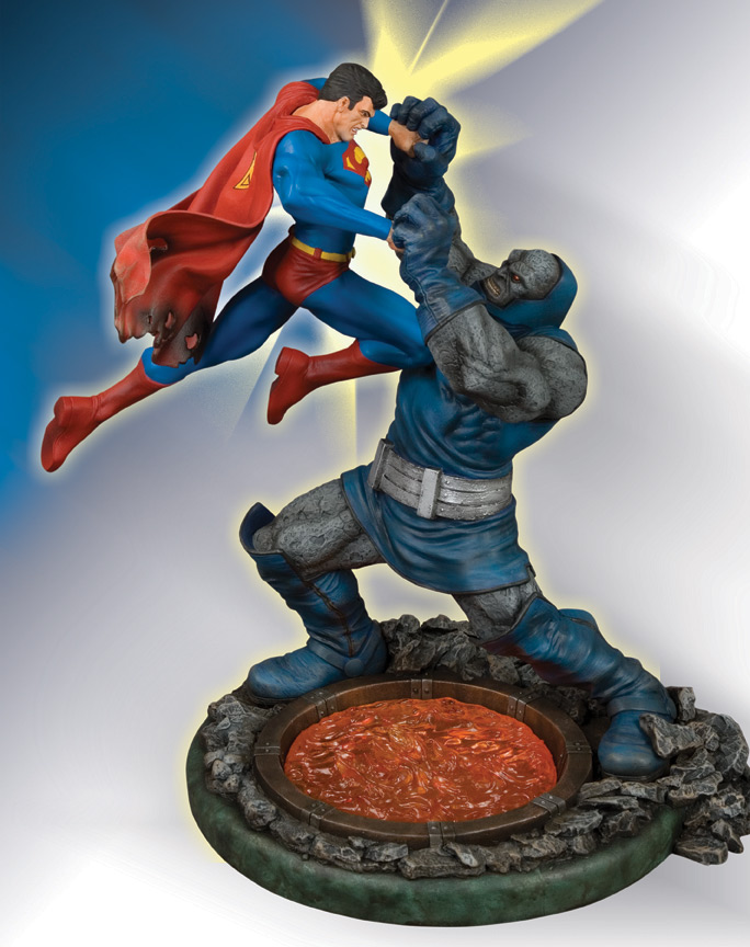 Superman vs. Darkseid Statue - Raving Toy Maniac - The Latest News and  Pictures from the World of Toys