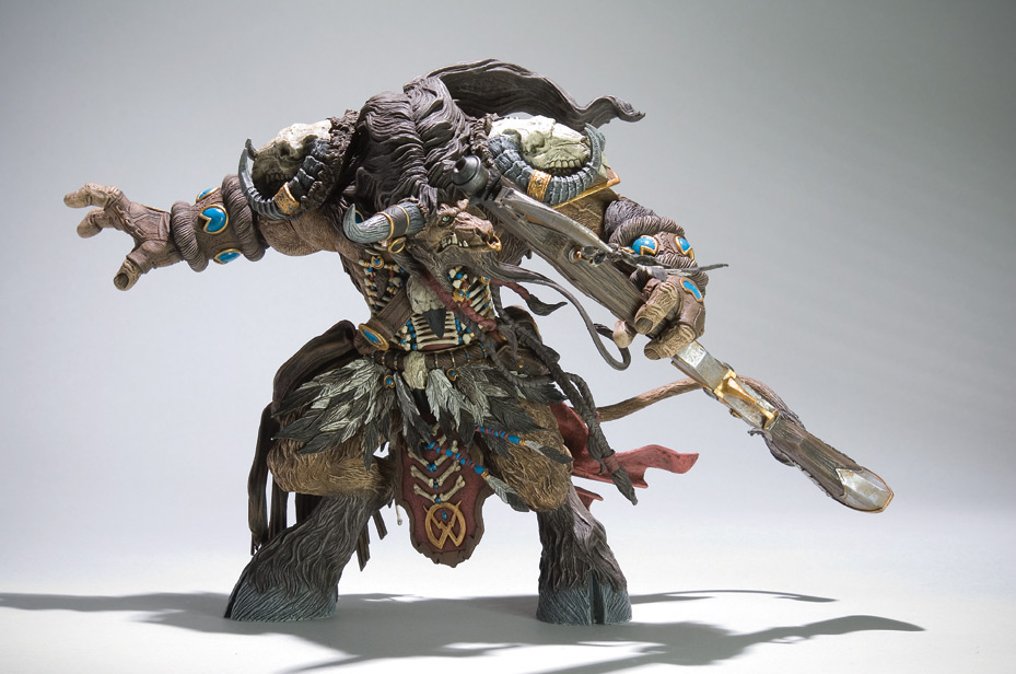 TAUREN HUNTER action figure