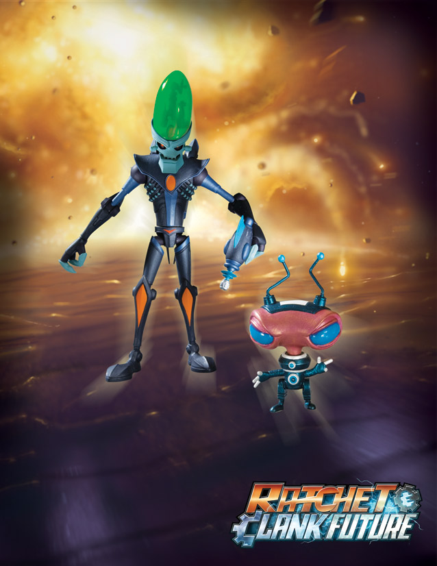 RATCHET & CLANK SERIES 1 ACTION FIGURES