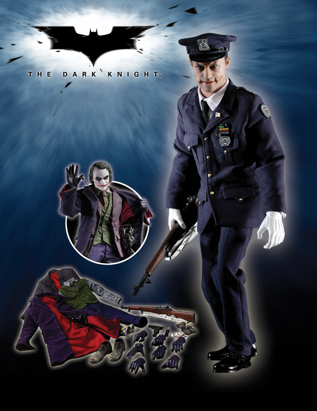 The Dark Knight: 1:6 Scale The Joker (Gotham City Police)