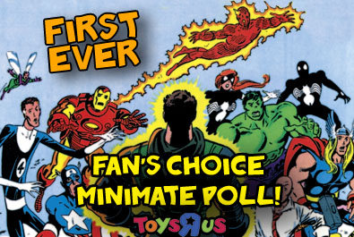 Secret Wars Minimates: Fan's Choice Poll