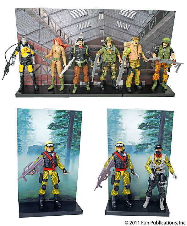 Fun Publications: Action Figure Display System