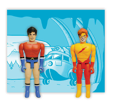 DC COMICS POCKET SUPER HEROES SERIES 2: SILVER AGE KID FLASH & AQUALAD