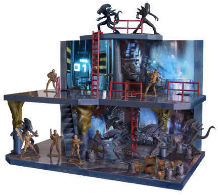 aliens playset