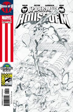spider-man house of m comic book