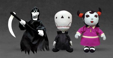 DEATH JR. PLUSHES