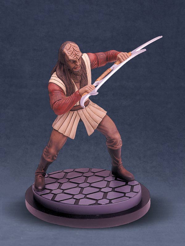 Star Trek Rightful Heir Worf Statue