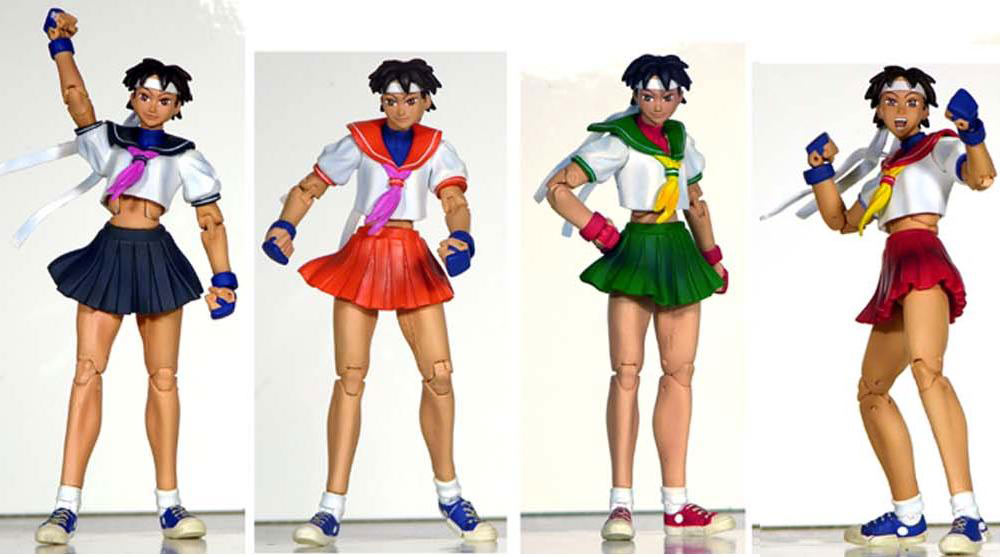 Street Fighter Series 3 Variants action figures