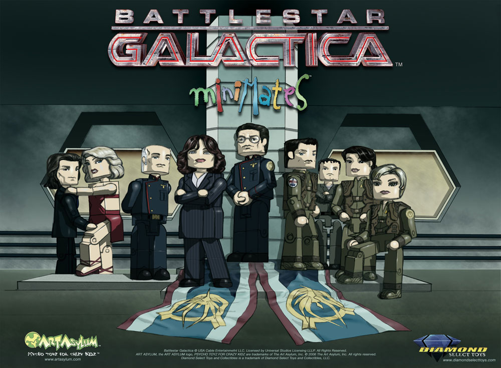 Battlestar Galactica Minimates
