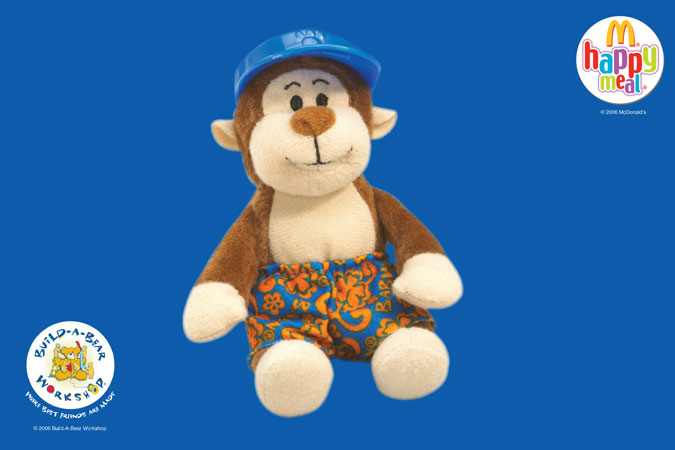 mcdonalds monkey plush