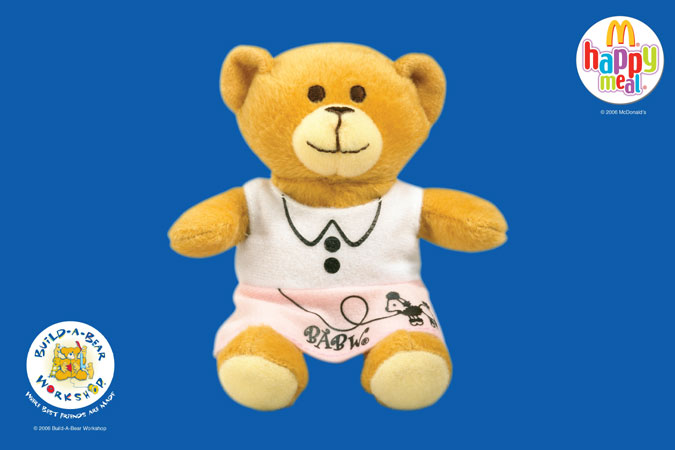 Build-A-Bear Workshop Plush Toys at McDonald's