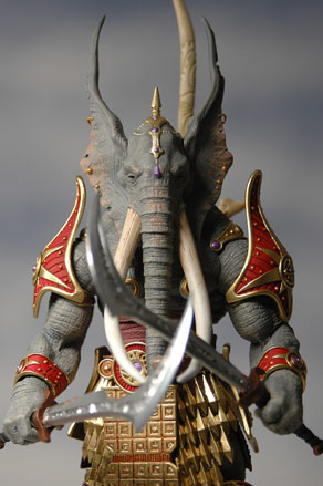 Elephant Swordsman action figure