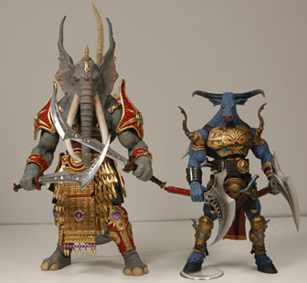 Elephant Swordsman action figure