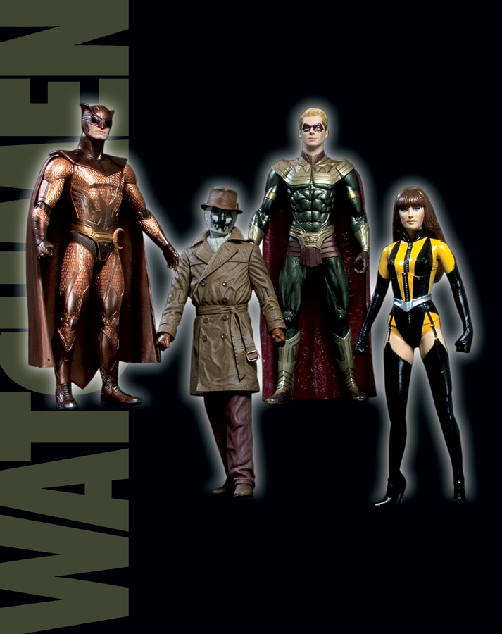 WATCHMEN MOVIE: ACTION FIGURE ASSORTMENT #1