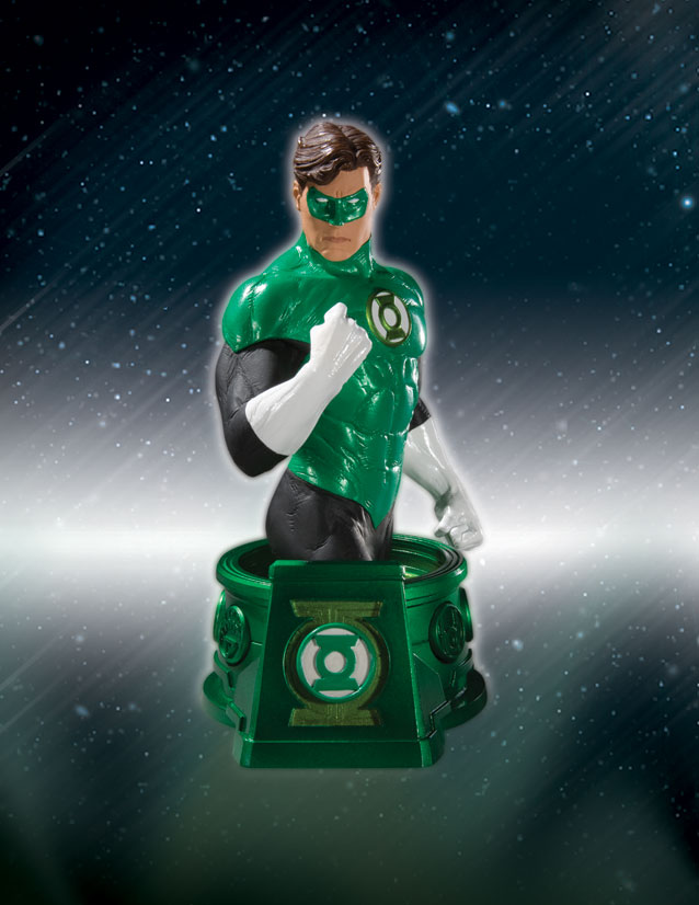 HEROES OF THE DC UNIVERSE: BLACKEST NIGHT GREEN LANTERN HAL JORDAN BUST