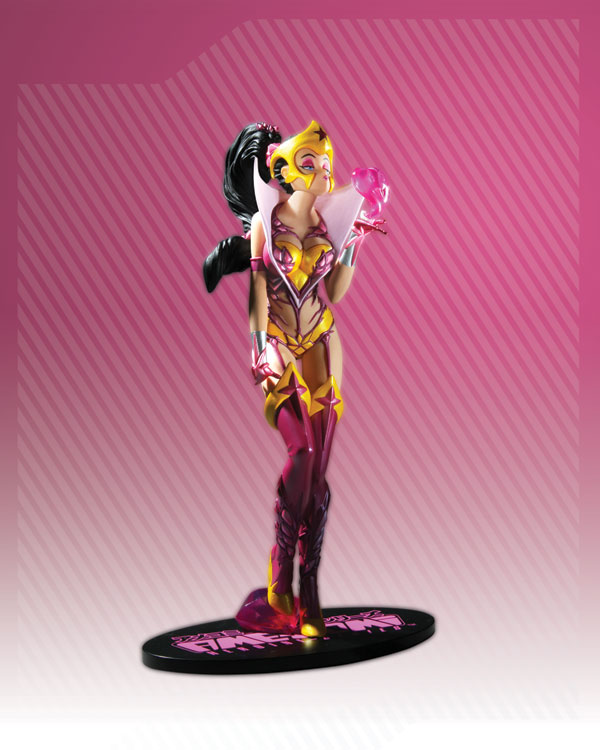 AME-COMI HEROINE SERIES: WONDER WOMAN AS STAR SAPPHIRE PVC FIGURE