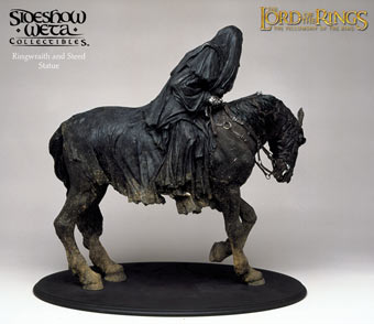 LOTR Ringwraith & Steed Statue