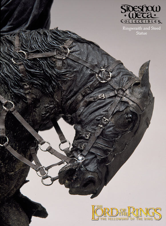 LOTR Ringwraith & Steed Statue