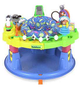 graco toy track on activity center