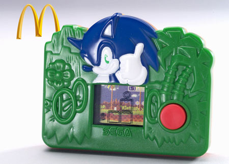 sega handheld games at mcdonalds