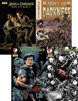 army of darkness comic book cover