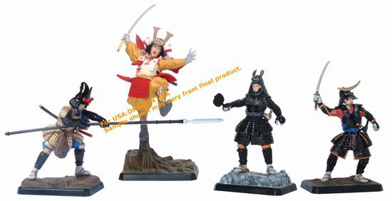 samurai warriors figures