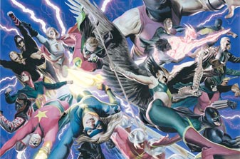 JSA: GUARDIAN ANGELS POSTER